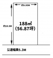 物件画像 土地小野市育ケ丘町間取り