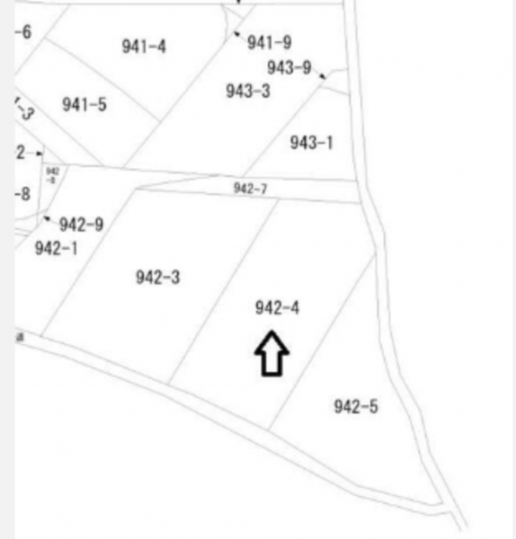 物件画像 土地三木市上の丸町間取り