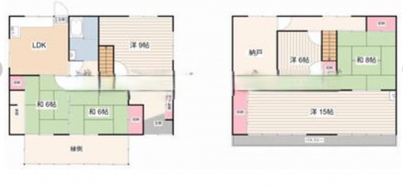 物件画像 一戸建て三木市緑が丘町東間取り