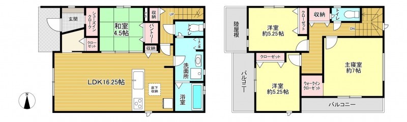 物件画像 一戸建て加東市上滝野間取り