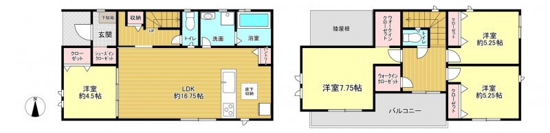 物件画像 一戸建て加東市上滝野間取り