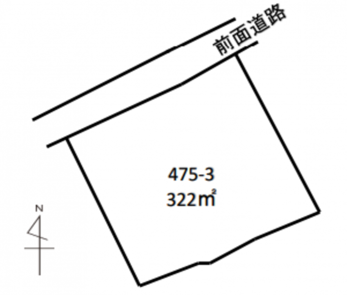 物件画像 土地加東市森間取り