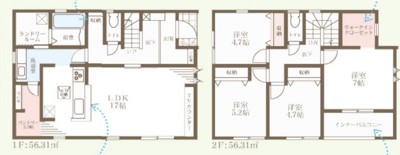 物件画像 一戸建て西脇市高田井町間取り