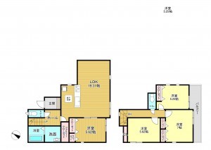 物件画像 一戸建て加東市下滝野間取り