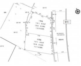 物件画像 土地加西市王子町間取り