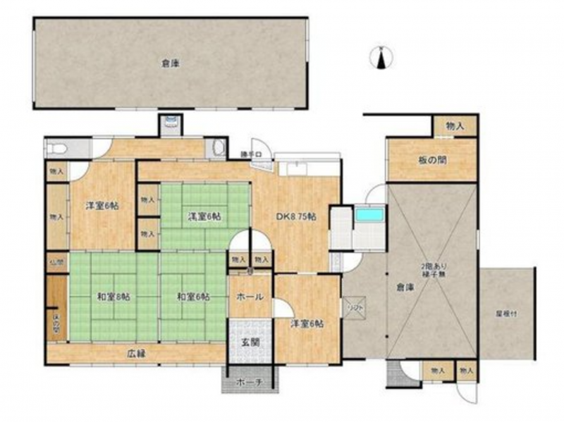 物件画像 一戸建て加東市梶原間取り