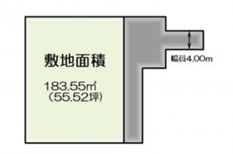 物件画像 土地西脇市野村町間取り