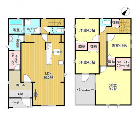 物件画像 一戸建て加東市下滝野間取り