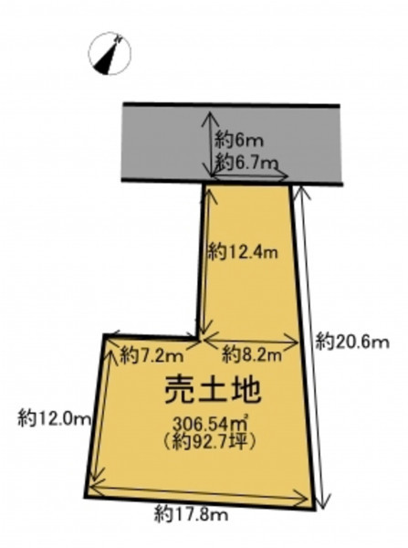 物件画像 土地小野市丸山町間取り