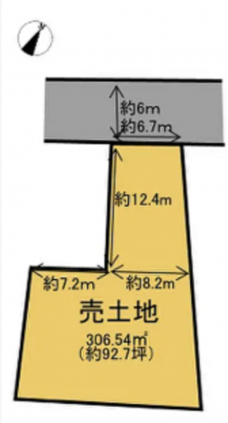 物件画像 土地小野市丸山町間取り