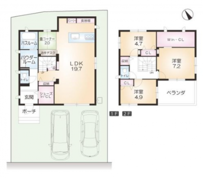 物件画像 一戸建て加東市家原間取り
