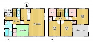 物件画像 一戸建て小野市浄谷町間取り