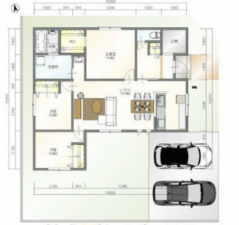 物件画像 一戸建て間取り
