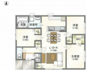 物件画像 一戸建て間取り