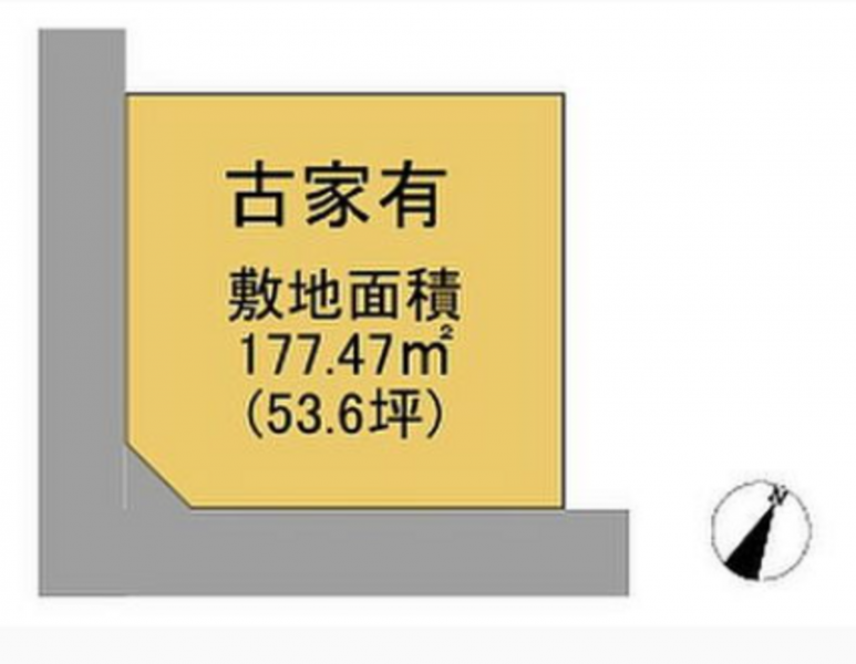 物件画像 土地西脇市野村町間取り