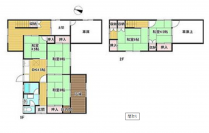 物件画像 一戸建て西脇市野村町間取り