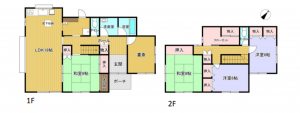 物件画像 一戸建て三木市緑が丘町本町間取り