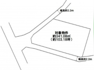 物件画像 土地加西市田原町間取り