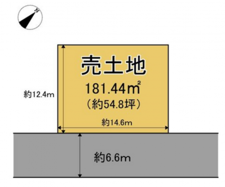 物件画像 土地小野市神明町間取り