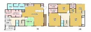 物件画像 一戸建て 近江八幡市中小森町 間取り