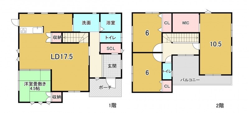 物件画像 一戸建て 近江八幡市十王町 間取り