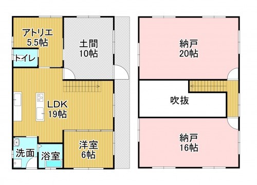 物件画像 一戸建て 野洲市上屋 間取り
