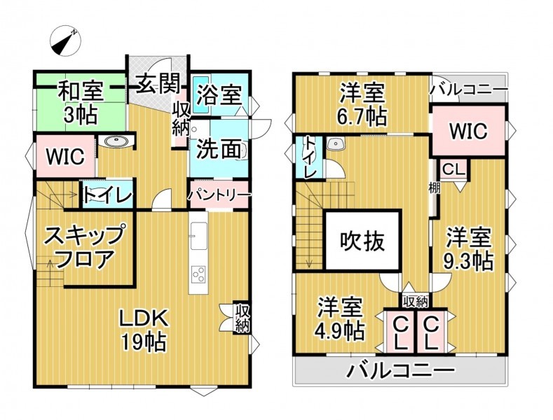 物件画像 一戸建て 野洲市北 間取り