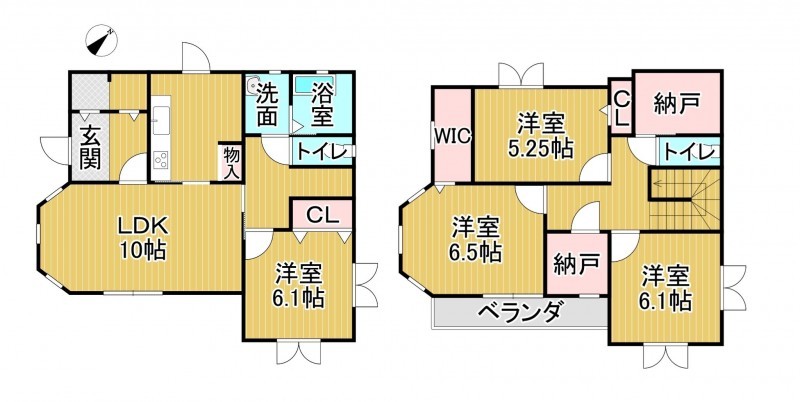物件画像 一戸建て 東近江市小八木町 間取り