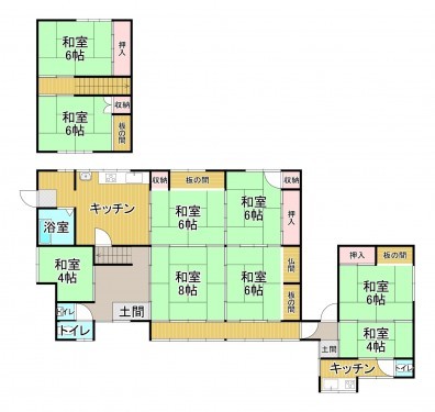 物件画像 一戸建て 米原市新庄 間取り