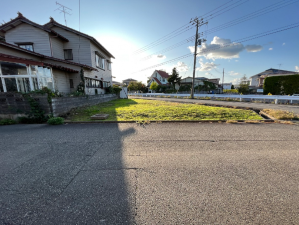 鶴岡市新形町、土地の画像です