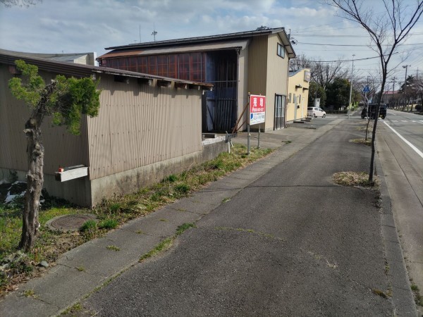 鶴岡市藤島、土地の画像です