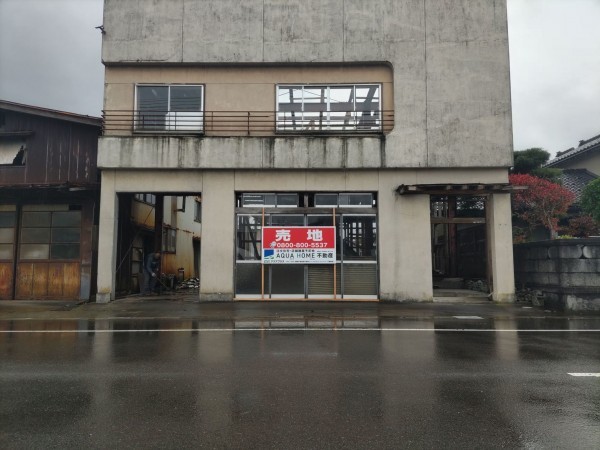 鶴岡市藤島、土地の画像です
