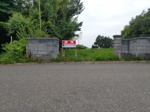 鶴岡市長沼、土地の画像です