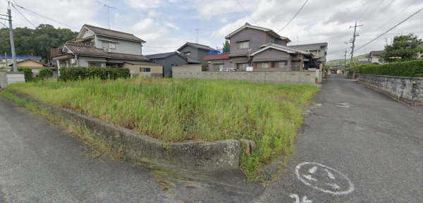 福山市芦田町大字福田、土地の外観画像です