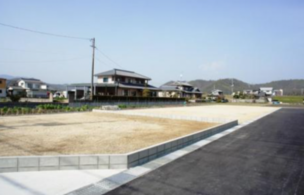 福山市新市町大字相方、土地の画像です