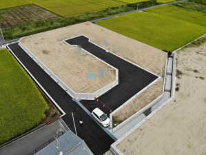 福山市駅家町大字万能倉、土地の外観画像です