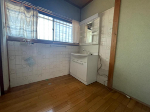 福山市駅家町大字中島、中古一戸建ての洗面画像です