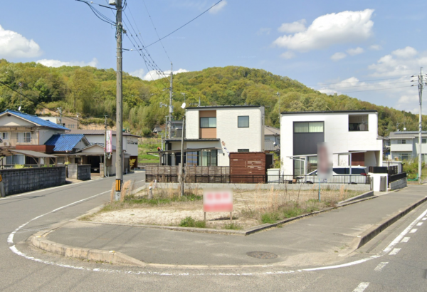 福山市加茂町大字下加茂、土地の外観画像です