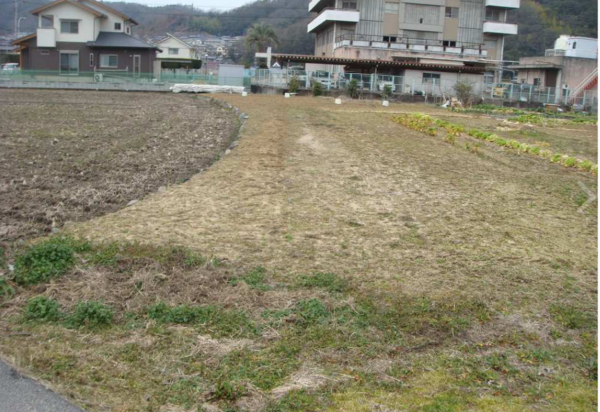 福山市加茂町字芦原、土地の外観画像です