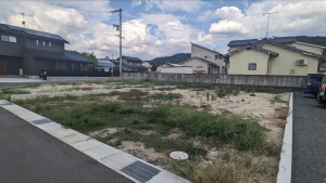 福山市加茂町字中野、土地の外観画像です