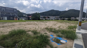 福山市加茂町字中野、土地の外観画像です