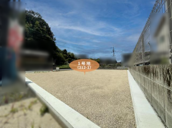 福山市加茂町、土地の外観画像です
