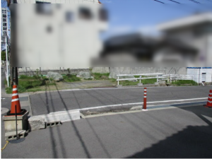 福山市新市町大字新市、土地の外観画像です