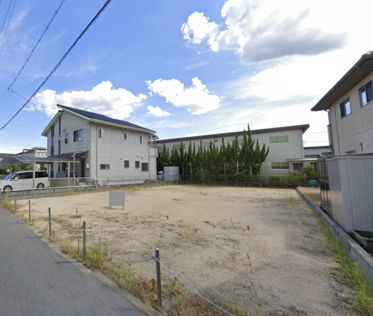 福山市新市町大字戸手、土地の画像です