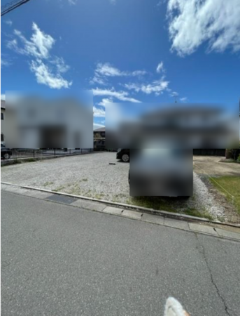 福山市、土地の外観画像です