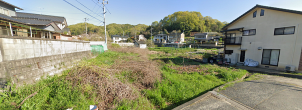 福山市新市町大字宮内、土地の画像です