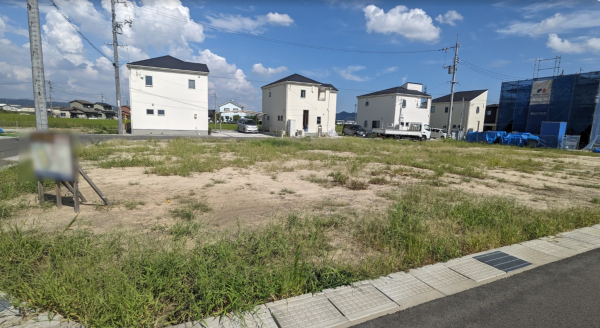 福山市駅家町大字上山守、土地の外観画像です