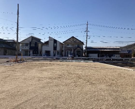 福山市新市町大字戸手、土地の画像です