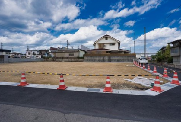 福山市神辺町字道上、土地の外観画像です