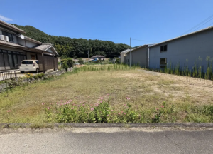 福山市加茂町字粟根、土地の画像です